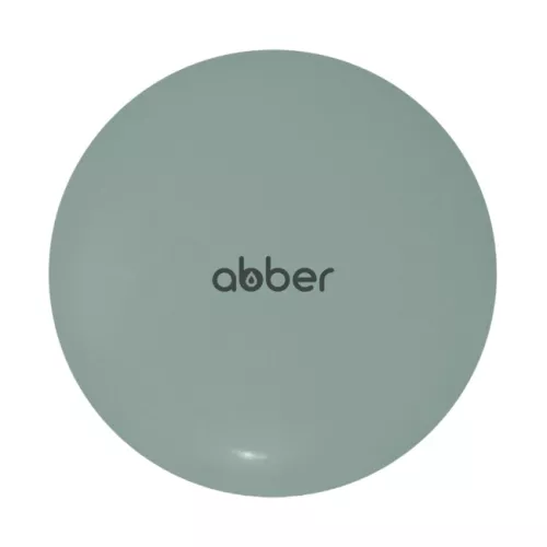 Водоотведение: Накладка на слив для раковины ABBER AC0014MCG светло-зеленая матовая, керамика 1 в магазине Акватория