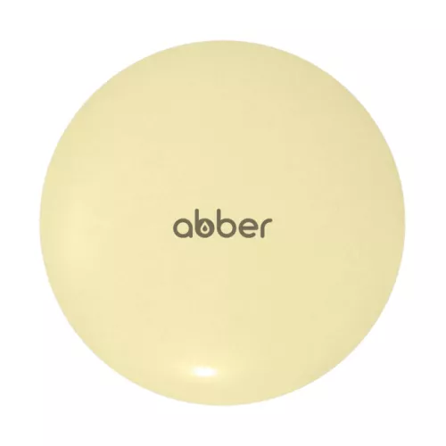 Водоотведение: Накладка на слив для раковины ABBER AC0014MY желтая матовая, керамика 1 в магазине Акватория