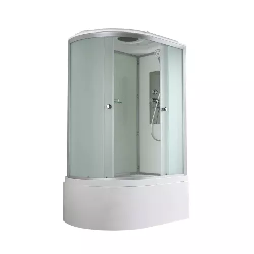 Душевые кабины и сауны: Душевая кабина AvaCan D5012R/L матовое стекло, высокий поддон 1 в магазине Акватория
