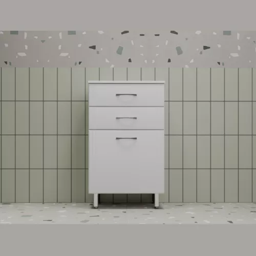 Мебель для ванной: Комод Style Line ТН 500 (3 ящ.) 1 в магазине Акватория