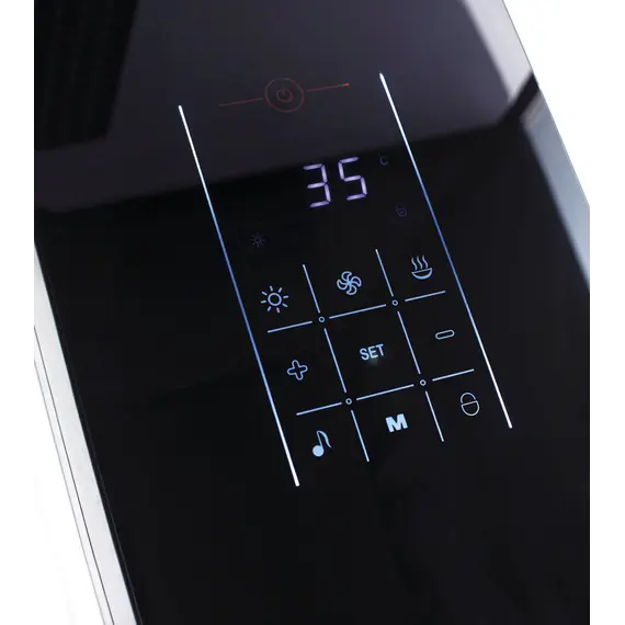 Душевая кабина прямоугольная с паром Orans SR-89102RS Black  L/R