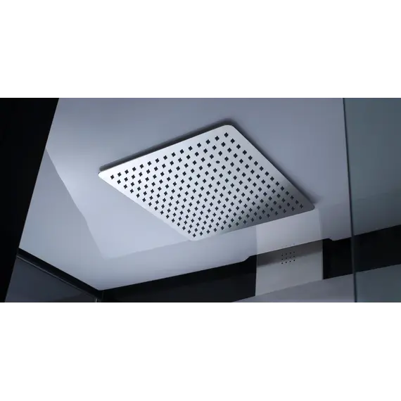 Душевая кабина прямоугольная с паром Orans SR-89102RS Black  L/R