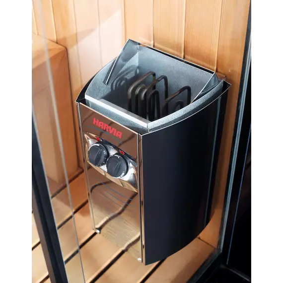 Душевая кабина с финской сауной Orans SR-89103S L / R black