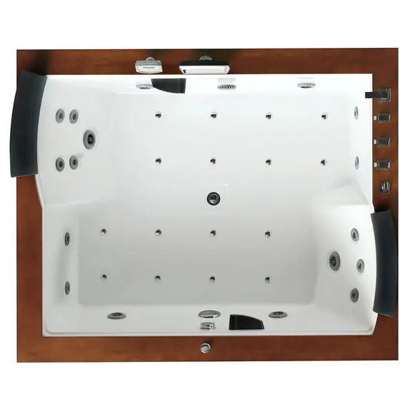 Акриловая гидромассажная ванна Gemy G9052
