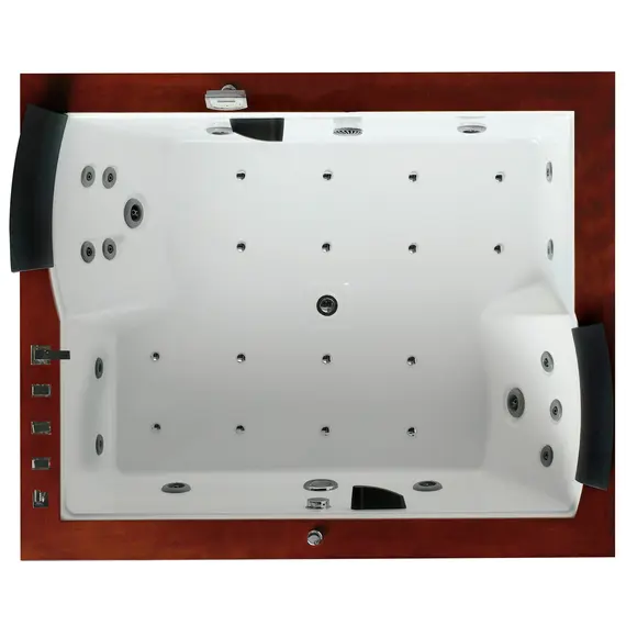 Акриловая гидромассажная ванна Gemy G9052