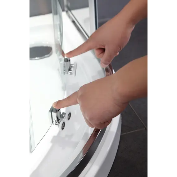 Душевой угол Black & White S101