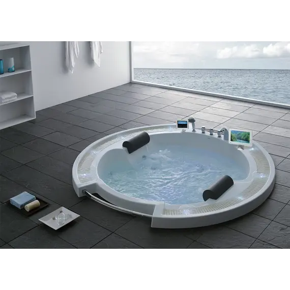 Акриловая гидромассажная ванна Gemy G9060  210*210