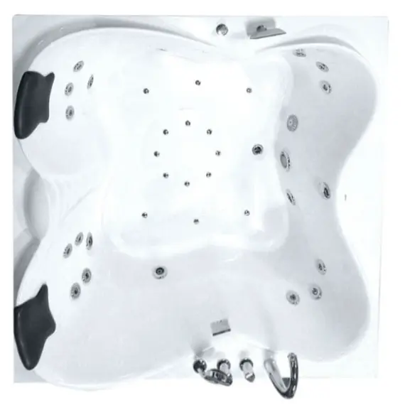 Акриловая гидромассажная ванна Gemy G9089