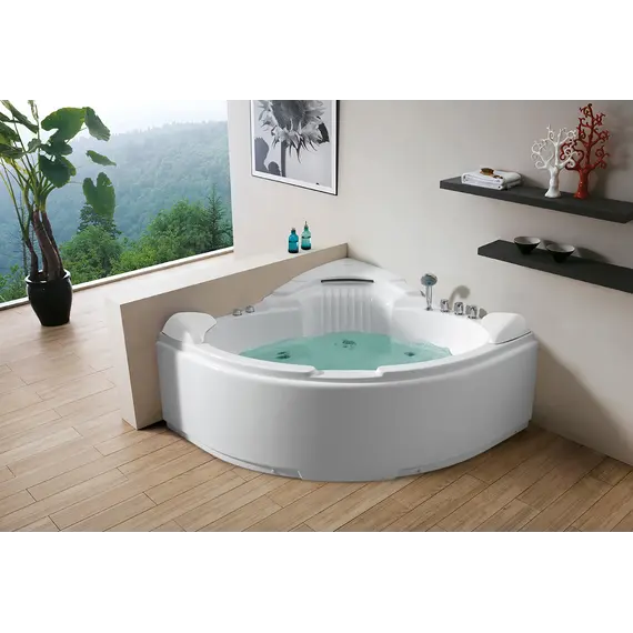 Акриловая гидромассажная ванна Gemy G9082  152*152