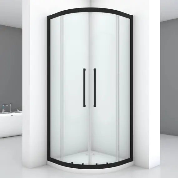 Душевой угол Black & White S801