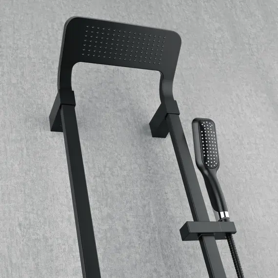 Душевая панель Black&White W1020 черная