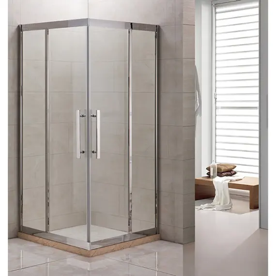 Душевой уголок  квадратный Grossman Pragma PR-100SQ 100х100 прозрачное стекло