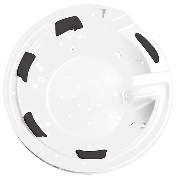 Акриловая гидромассажная ванна Gemy G9090  190*190