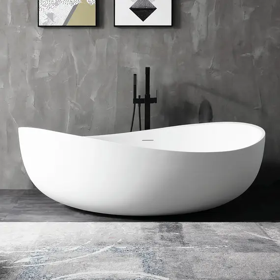 Акриловая ванна ABBER AB9239 180х110