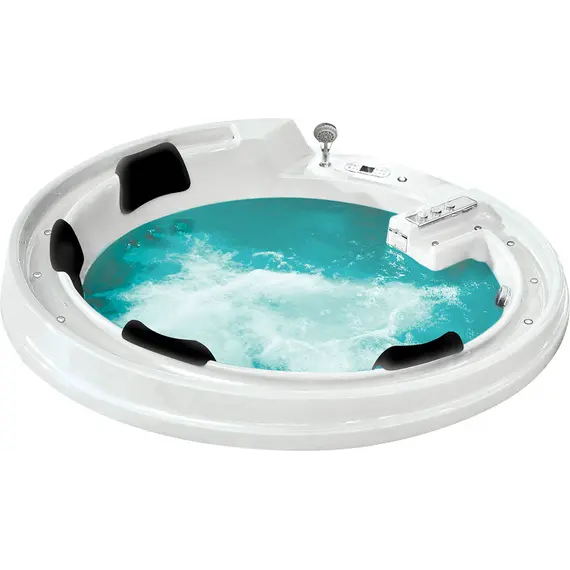 Акриловая гидромассажная ванна Gemy G9090  190*190