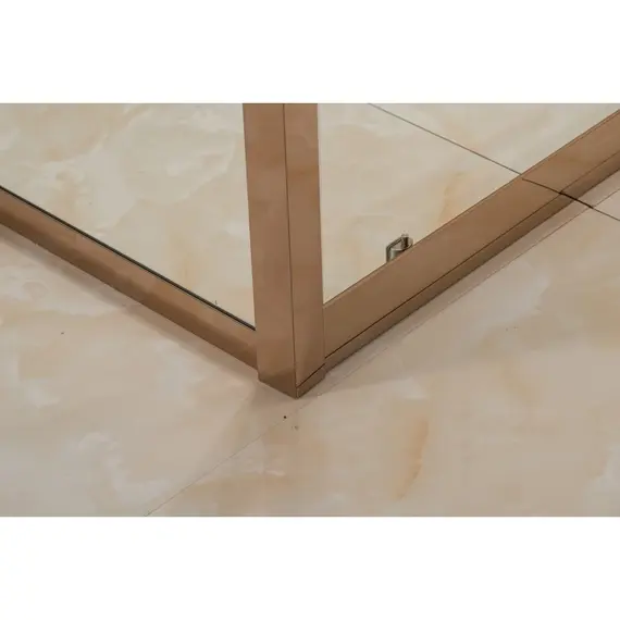 Душевой уголок асимметричный Grossman Pragma PR-120RGR 80х120 прозрачное стекло