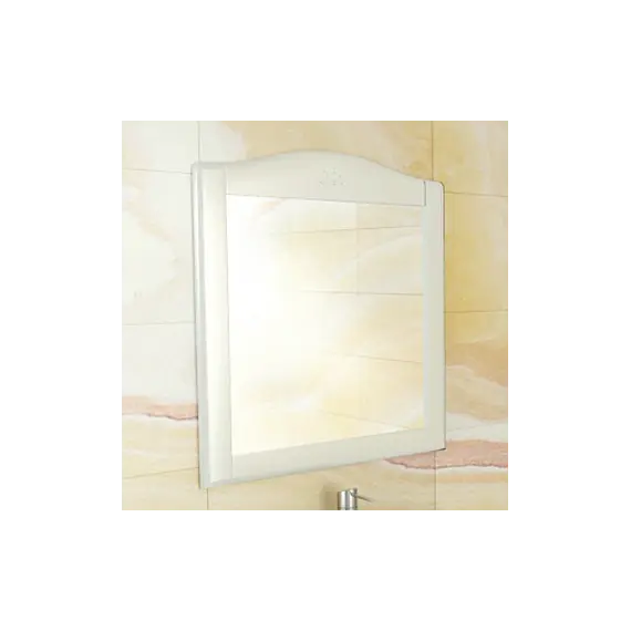 COMFORTY. Зеркало "Монако-80/100/120" белый глянец