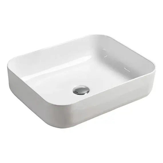 COMFORTY. Тумба-умывальник "Эдинбург" бетон светлый с черной столешницей, с раковиной COMFORTY