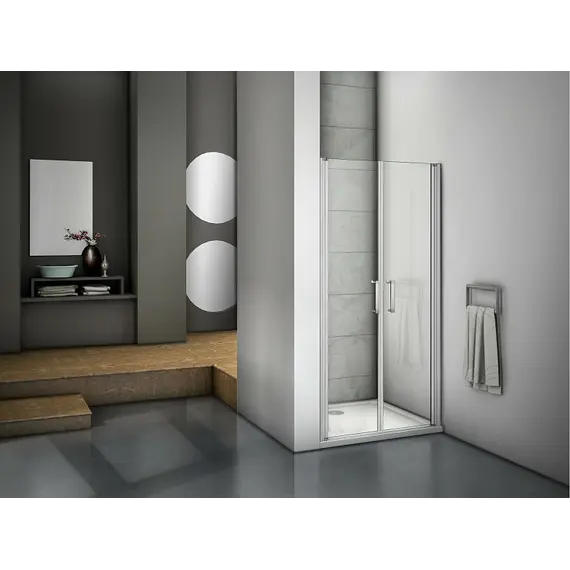 Душевая дверь распашная Good Door Mokka SD