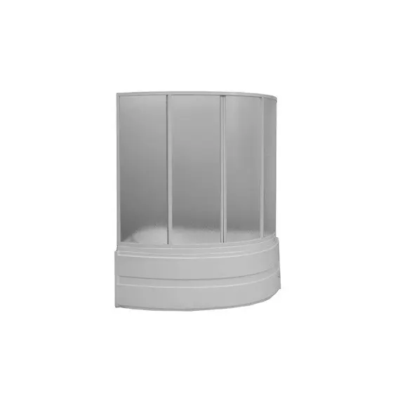 Шторка для ванны BAS Алегра 150х145