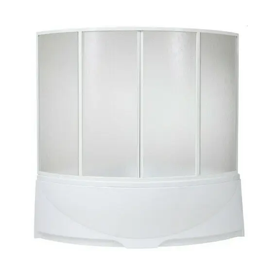 Шторка для ванны BAS Дрова 160х145