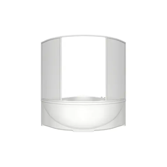 Шторка для ванны BAS Дрова 160х145