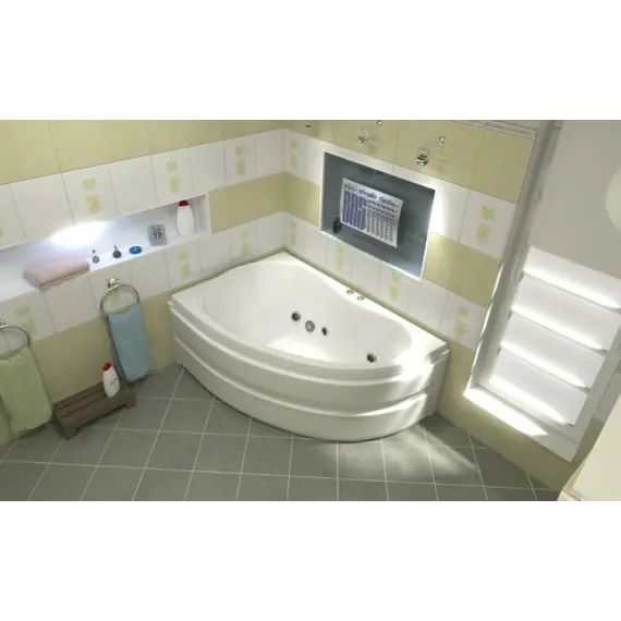 Ванна акриловая  BAS Алегра 150*90