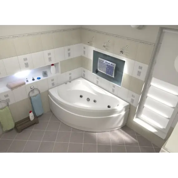 Ванна акриловая  BAS Вектра 150*90