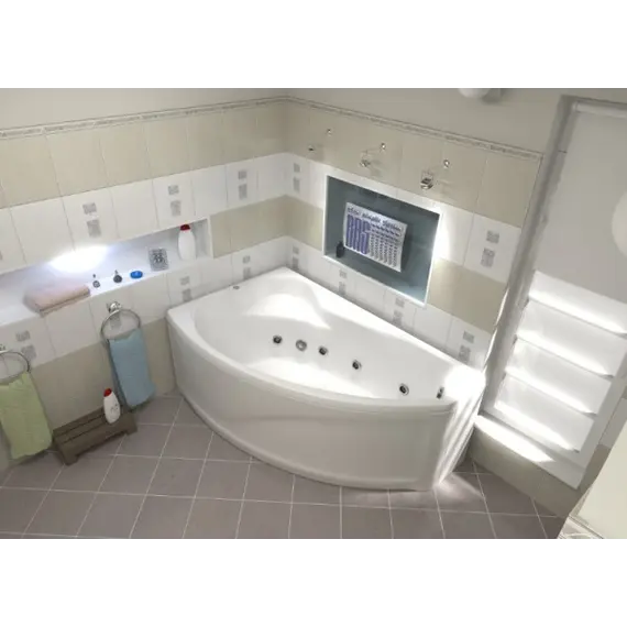 Ванна акриловая  BAS Николь 170*102