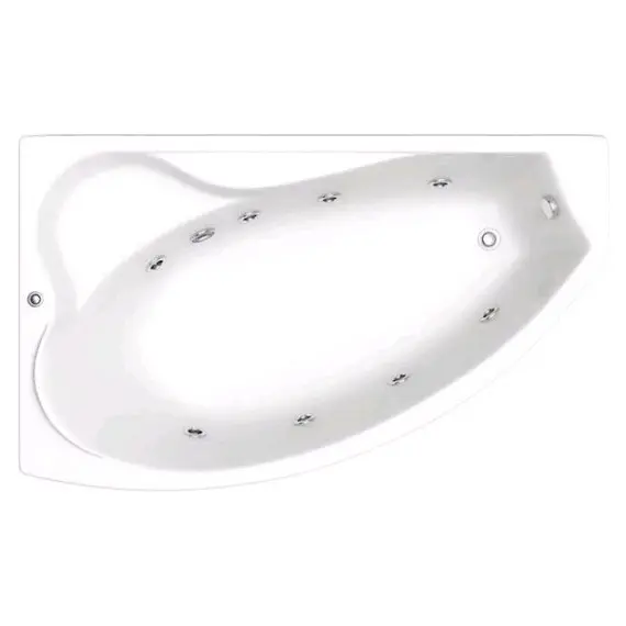 Ванна акриловая  BAS Николь 170*102