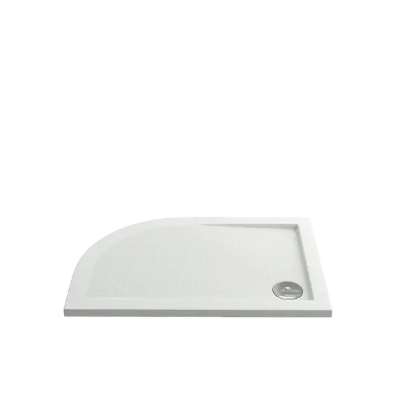 Поддон асимметричный  из литьевого мрамора Good Door Селфи 120х80 L/R