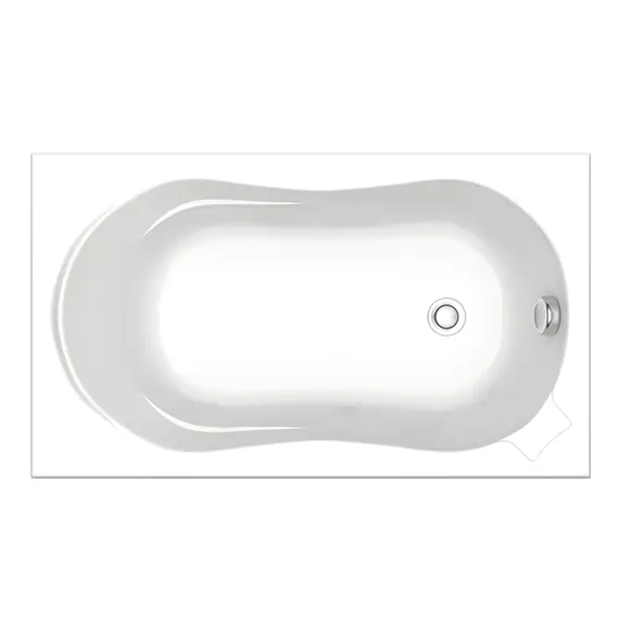 Ванна акриловая  BAS Кэмерон 120*70