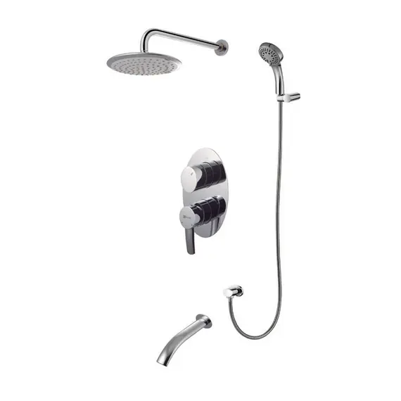 Смеситель Lemark Atlantiss LM3222C для ванны и душа, встраиваемый