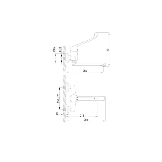 Смеситель Lemark Project LM4611C