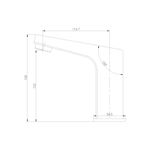Смеситель Lemark Project LM4650CE для раковины бесконтактный (сенсорный)