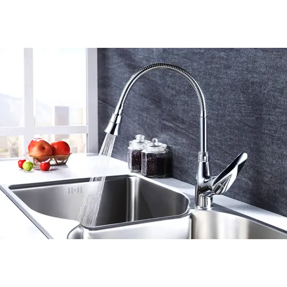 Смеситель Lemark Linara LM0413C для кухни с гибким изливом