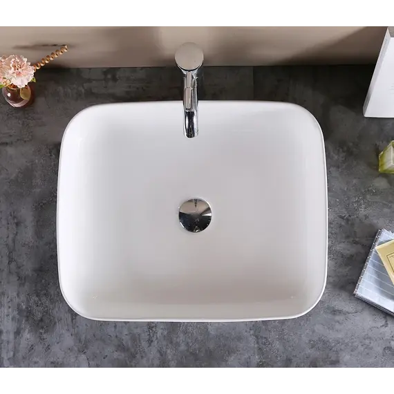 Раковина накладная прямоугольная CeramaLux 78104/78105