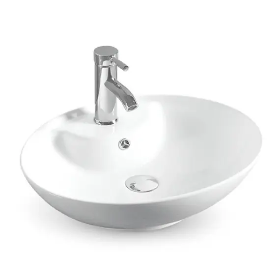 Раковина накладная овальная CeramaLux серия N 78197/7025