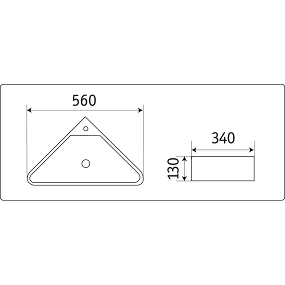 Умывальник CeramaLux 78377