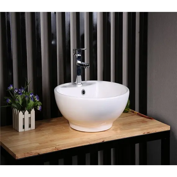 Умывальник CeramaLux круглый 9001