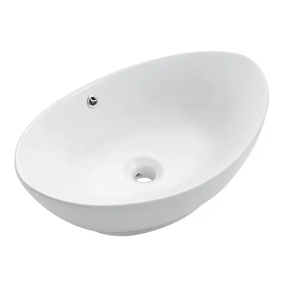 Раковина накладная овальная CeramaLux серия N 9019