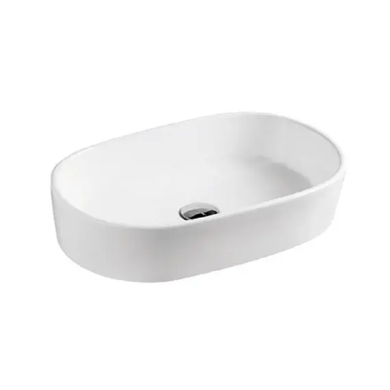 Раковина накладная овальная CeramaLux 9025