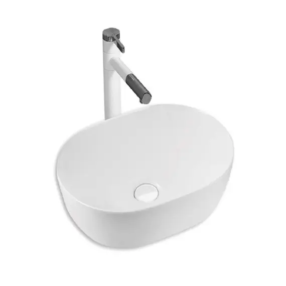 Раковина накладная овальная CeramaLux 9026