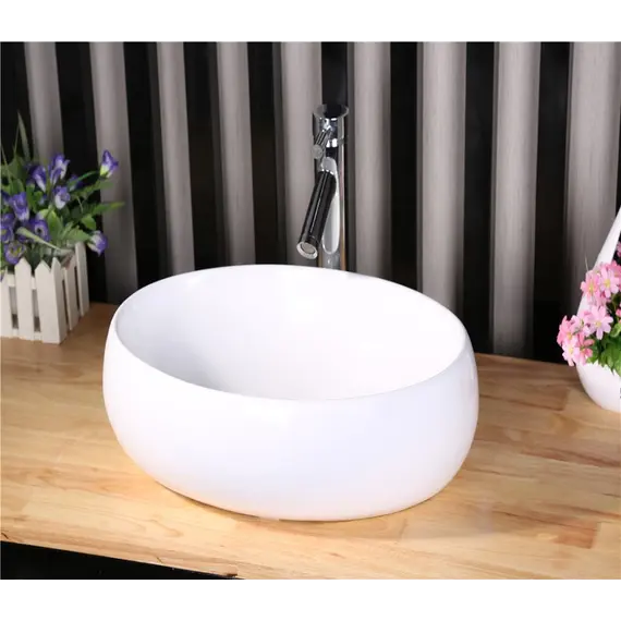 Раковина накладная овальная CeramaLux  9030