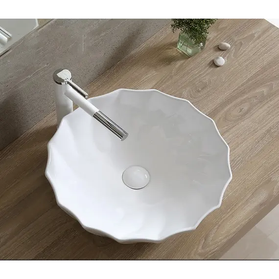 Раковина накладная круглая CeramaLux 9073