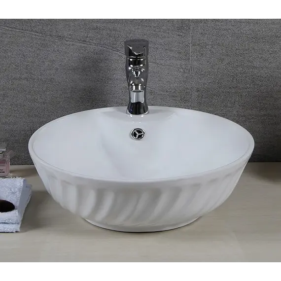 Раковина накладная круглая CeramaLux  9074