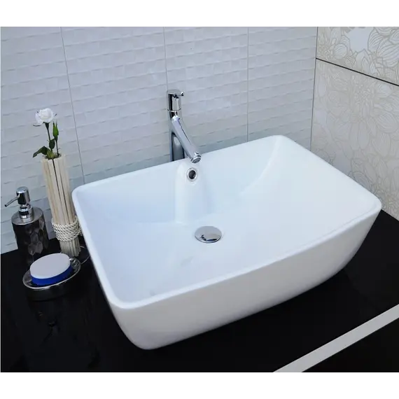 Раковина накладная прямоугольная CeramaLux 9121