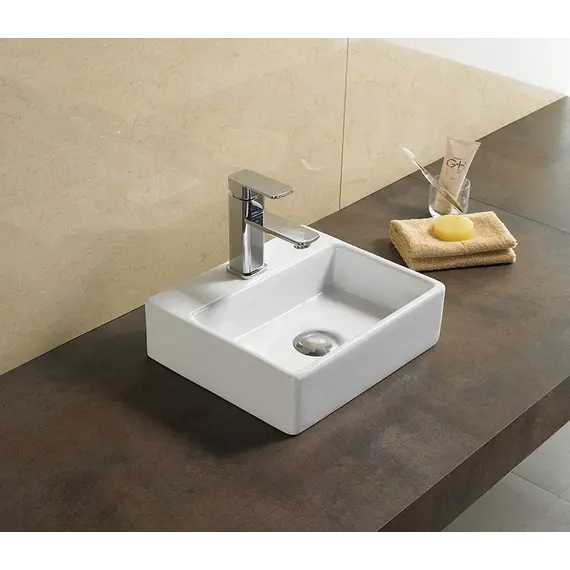 Раковина подвесная/накладная прямоугольная CeramaLux 9135