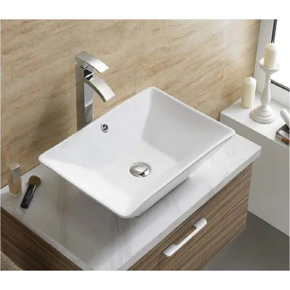 Раковина накладная прямоугольная CeramaLux 9212