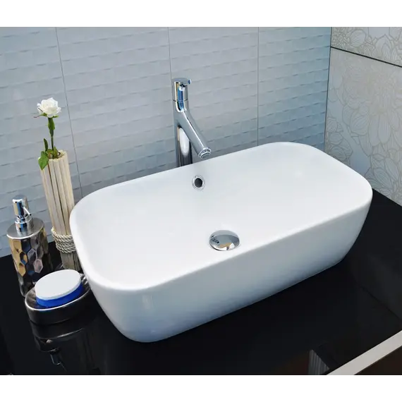 Раковина накладная прямоугольная CeramaLux 9217